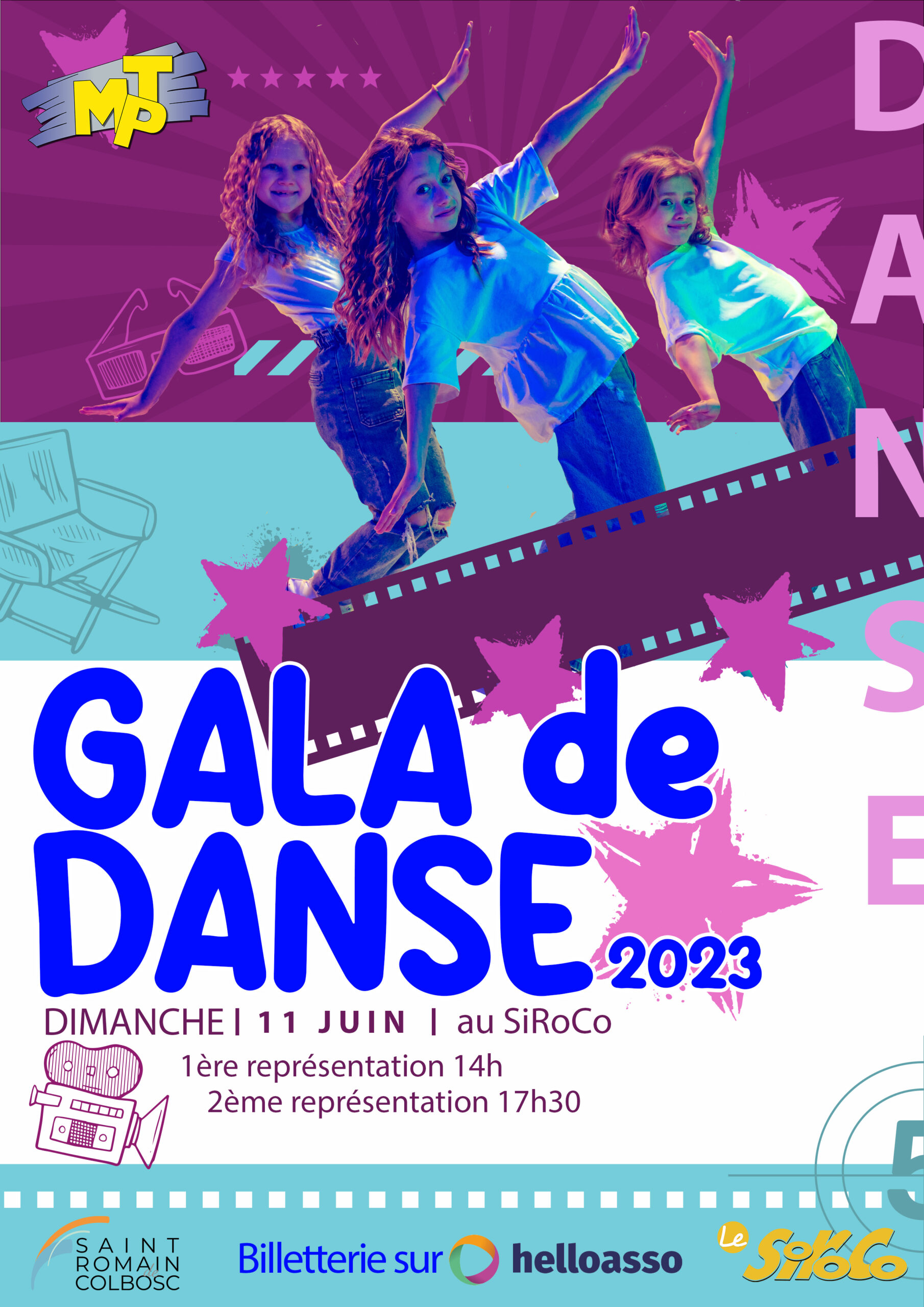 Spectacles de danse de fin d’année – Billetteries