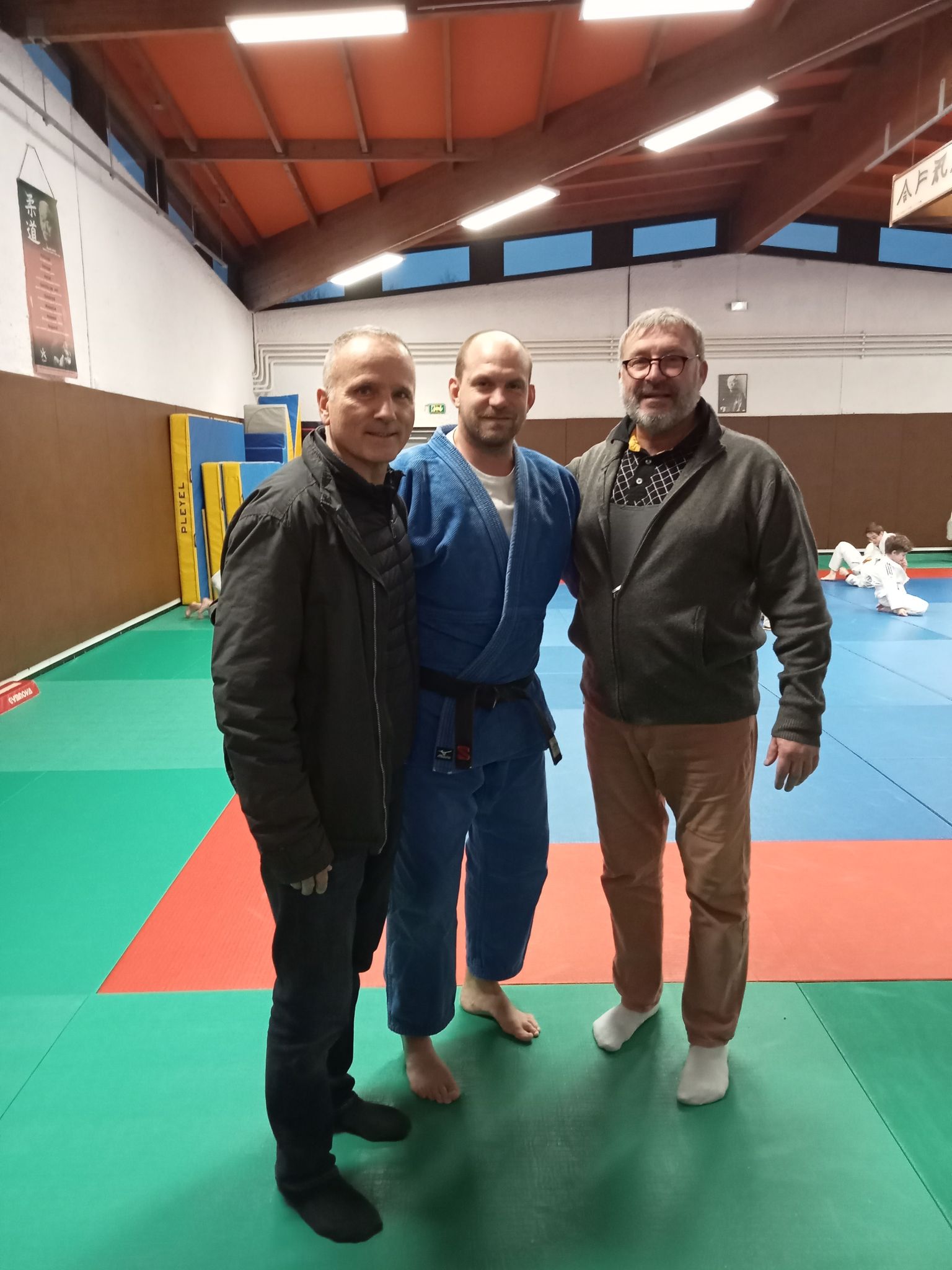 Guillaume en visite au judo