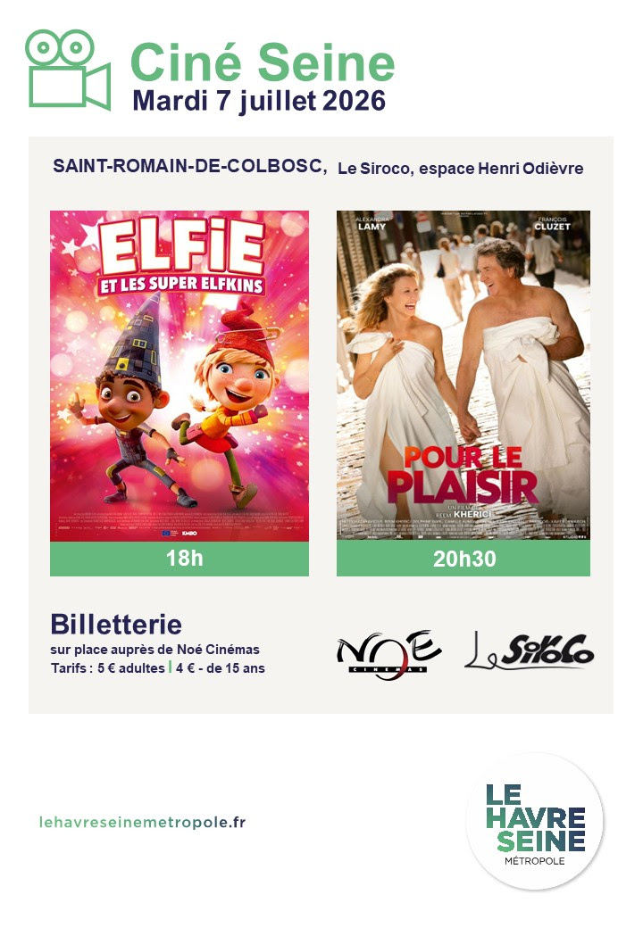 Programmation Ciné-Seine