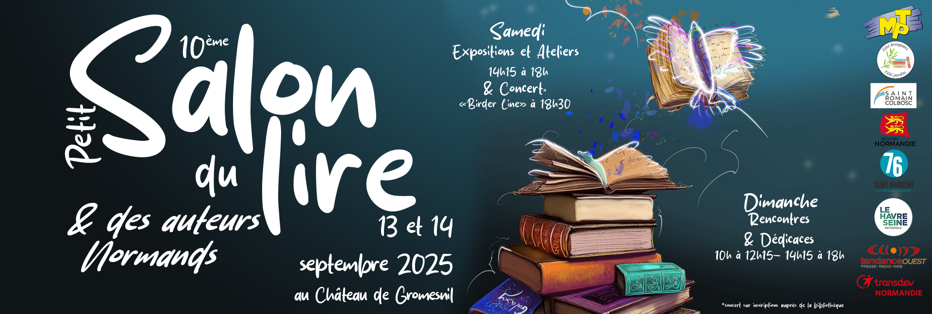 10ème édition du Petit Salon du Lire et des Auteurs Normands