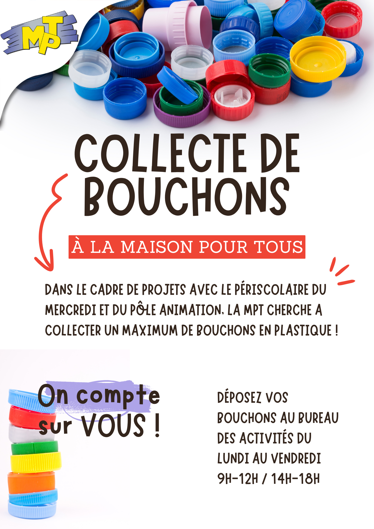 Collecte de bouchons