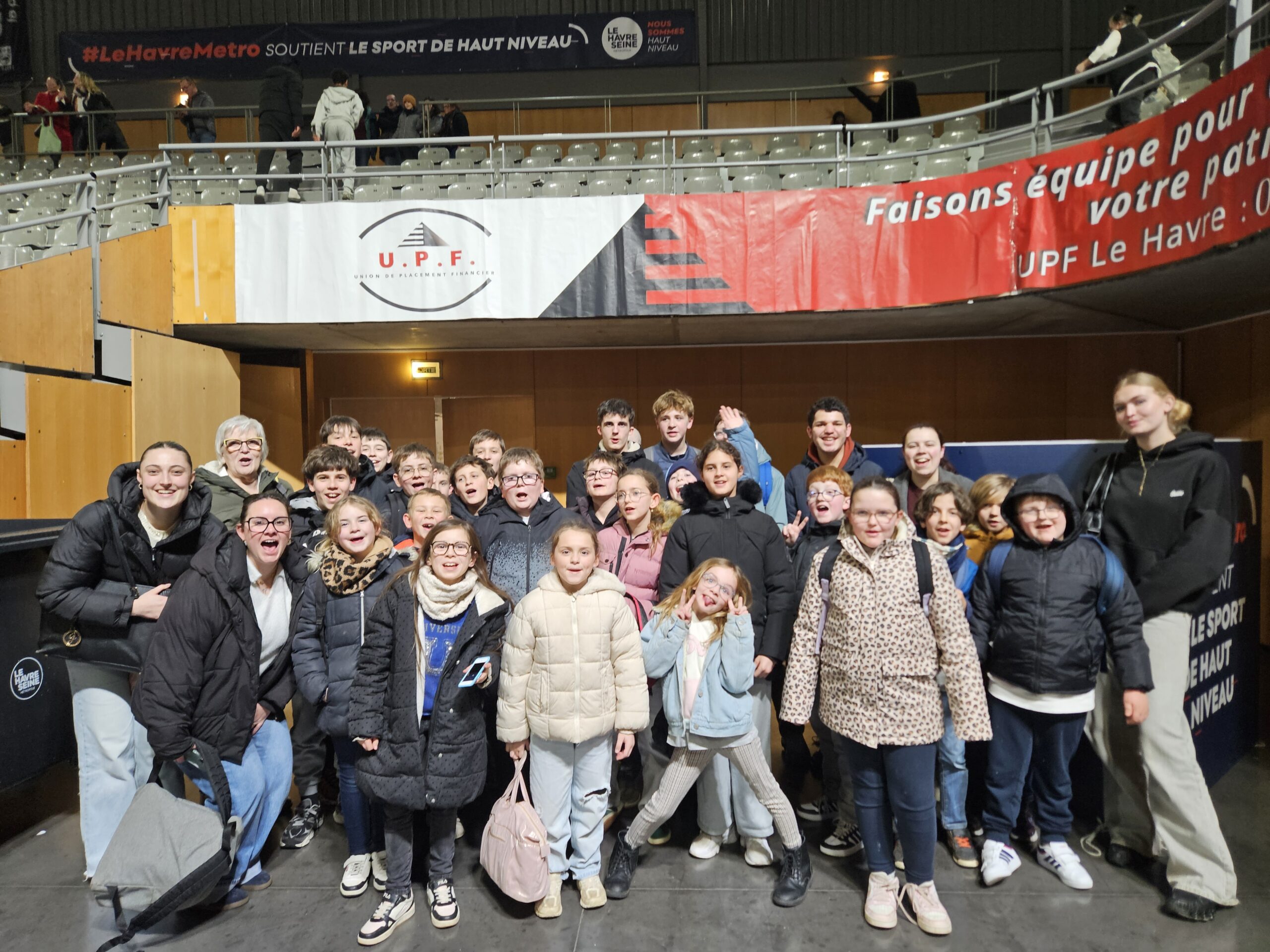 Une sortie géniale au STB !