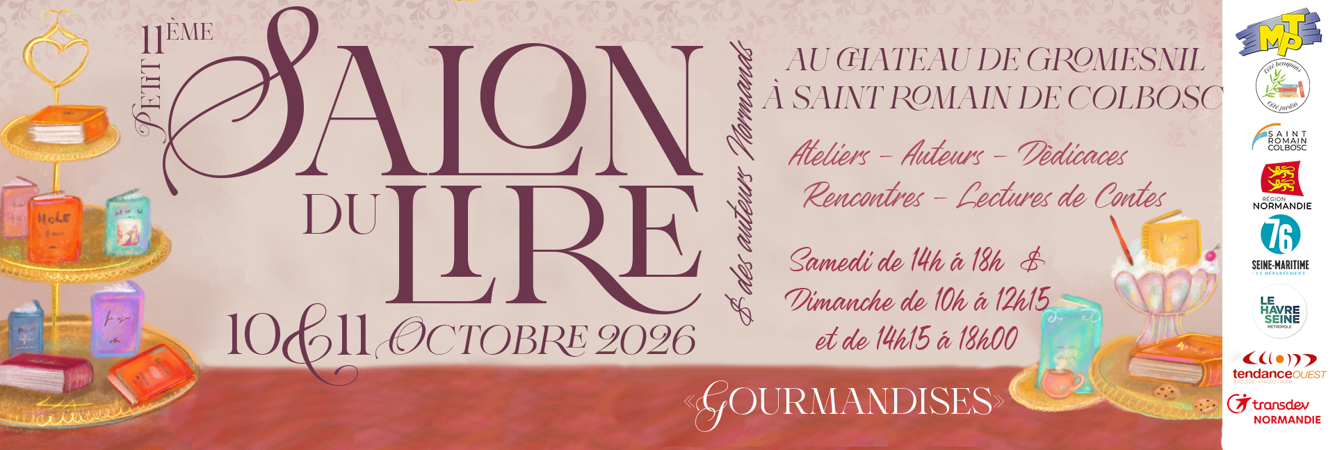 11ème édition du Petit Salon du Lire et des Auteurs Normands